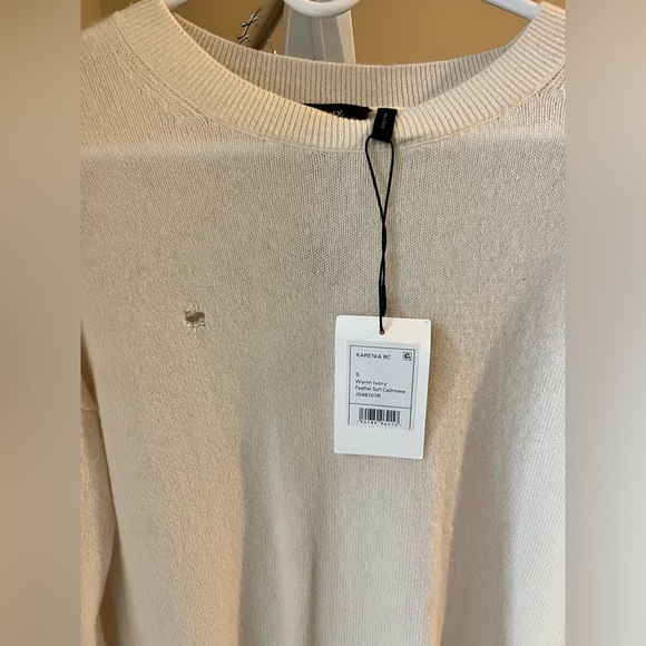 Theory feather cashmere sweater - Picture 4 of 7